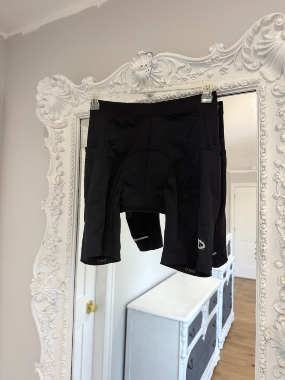 Baleaf Black Padded Cycling Bib Shorts